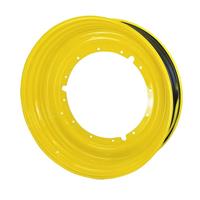 12x50 12 Hole John Deere Stub Disc - 55 Series Wheel - JD Yellow