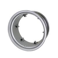 12x24 6 Clamp Rim - Silver Mist