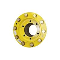 Wedg-Lok Base w/HDW End Wheel Mount Hub - JD Yellow