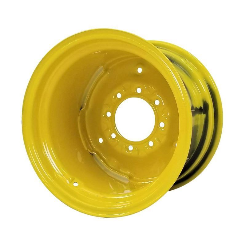 14x20 8 Hole John Deere Compact Tractor Wheel - JD Yellow