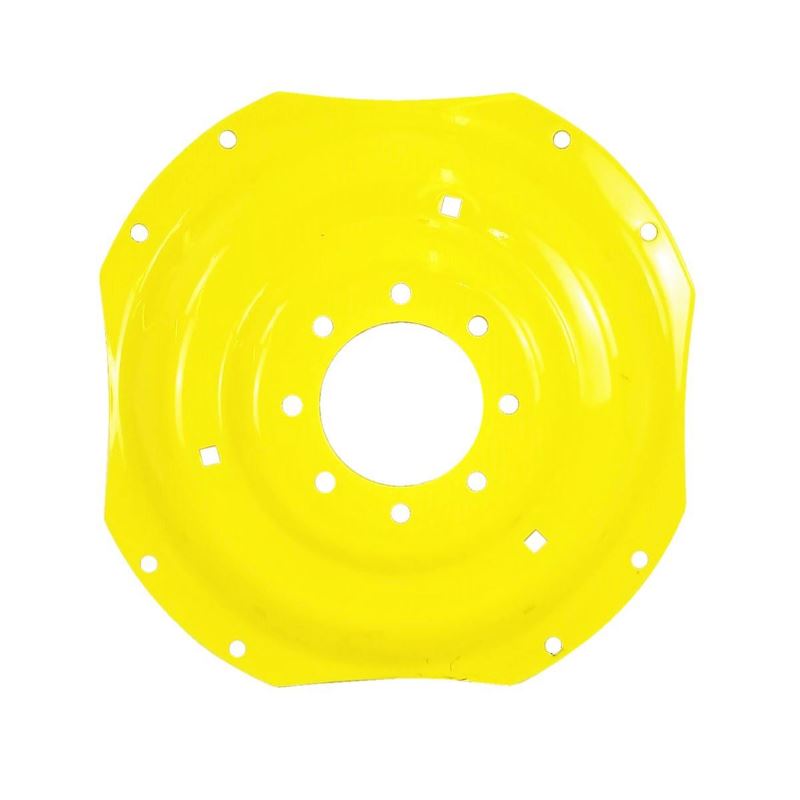 8 Hole Ag - 28/30 Waffle Center Disc - JD Yellow