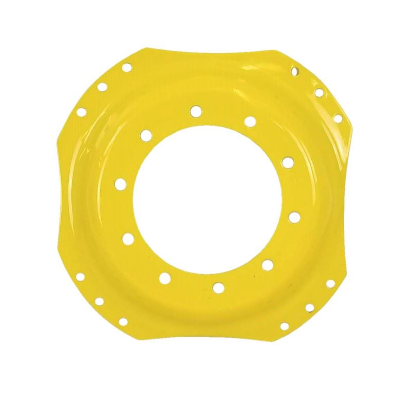 10 Hole Front Wheel Assist - 28/30 Waffle Center Disc - JD Yellow