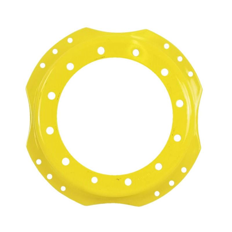 12 Hole Front Wheel Assist - 28/30 Waffle Center Disc - JD Yellow
