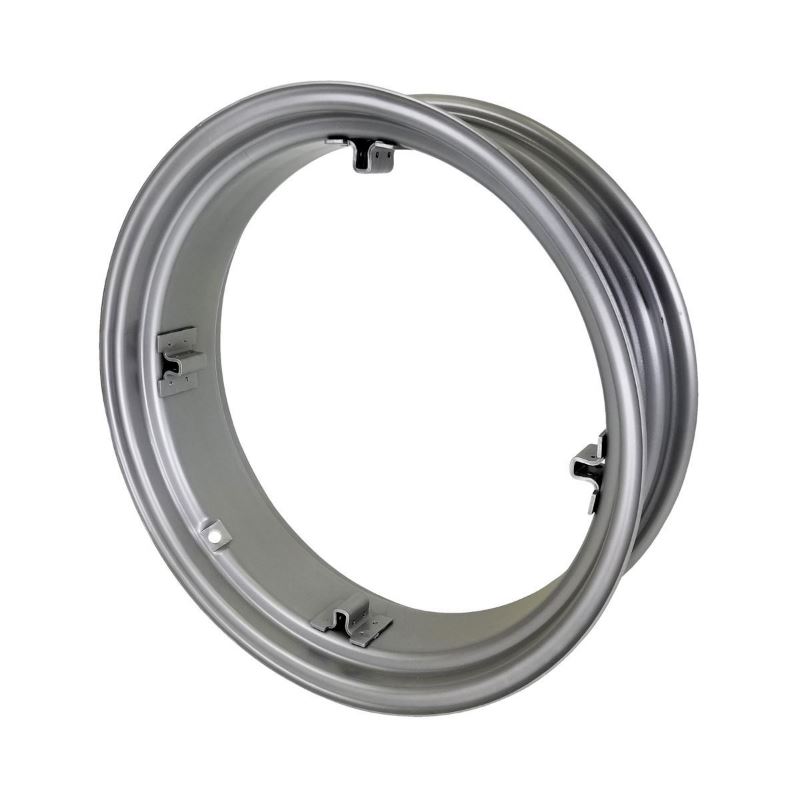 7x24 4 Clamp Rim - Silver Mist