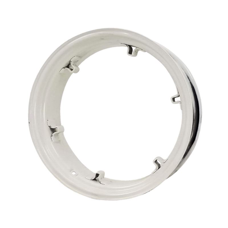 8x24 6 Clamp Rim - Ford White