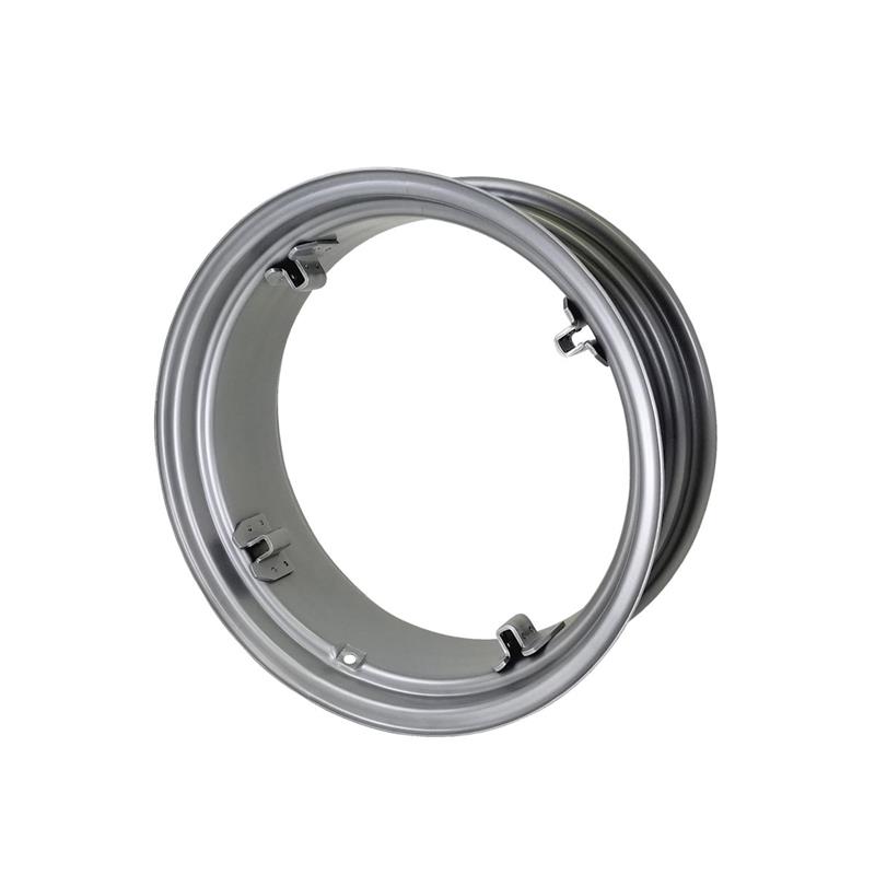 9x24 4 Clamp Rim - Silver Mist