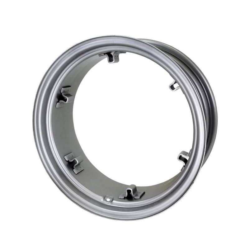 10x24 6 Clamp Rim - Silver Mist