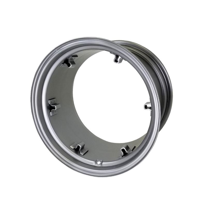 15x24 6 Clamp Rim - Silver Mist