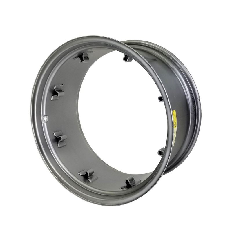 15x30 8 Clamp Rim - Silver Mist