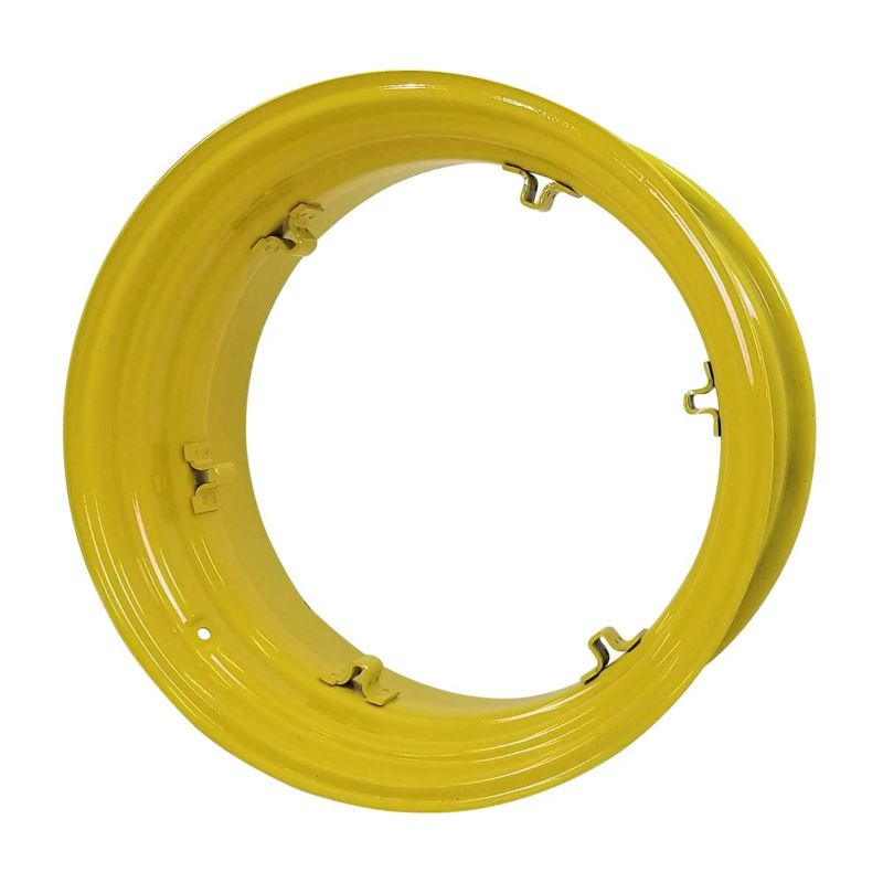 16x30 6 Clamp (On Deep Well) Rim - JD Yellow