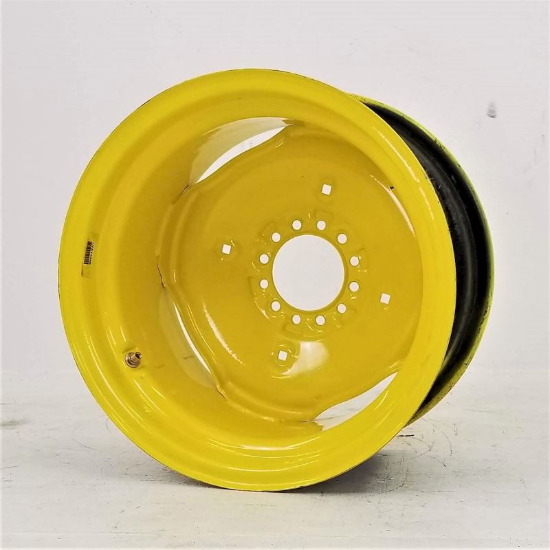 11x 20 6 Hole JD Compact Tractor (3000E series) Wheel -JD Yellow (LVA14379)